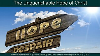 The Unstoppable Hope Of Christ