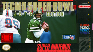 Tecmo Super Bowl - New York Jets @ New England Patriots (Week 12, 1991)