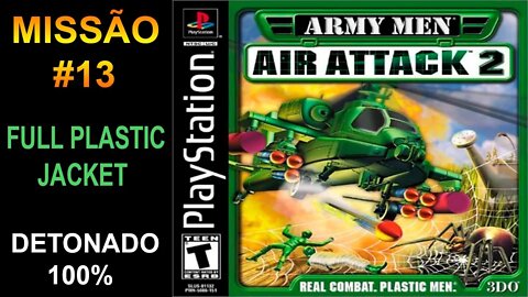 [PS1] - Army Men: Air Attack 2 - [Missão 13 - Full Plastic Jacket] - Detonado 100% - 1440p