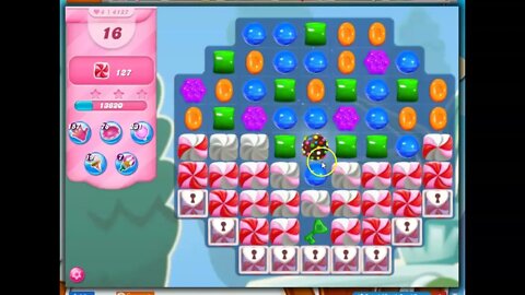 Candy Crush Level 4127 Talkthrough, 20 Moves 0 Boosters