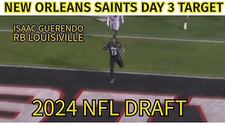 Isaac Guerendo: Day 3 Target for New Orleans Saints 2024 NFL Draft