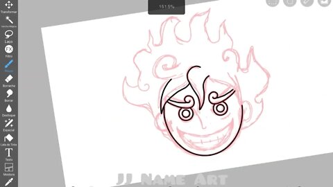 Como Desenhar o Luffy Gear 5