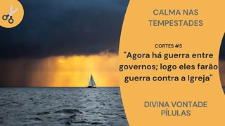 PÍLULAS DA DIVINA VONTADE - CALMA NAS TEMPESTADES - 5