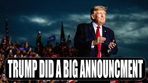 TRUMP DID A BIG ANNOUNCEMENT UPDATE OF DECEMBER 23, 2022 - TRUMP NEWS