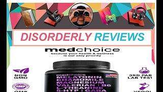 MEDCHOICE SLEEP AID Disorderly Review SLEEP SOLUTIONS #2