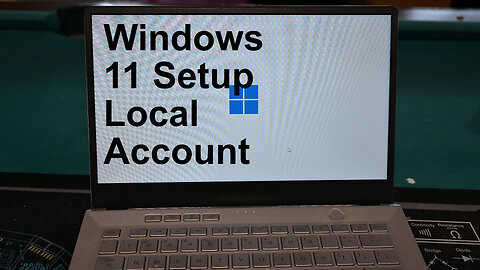 Windows 11 Setup Local Account On Install