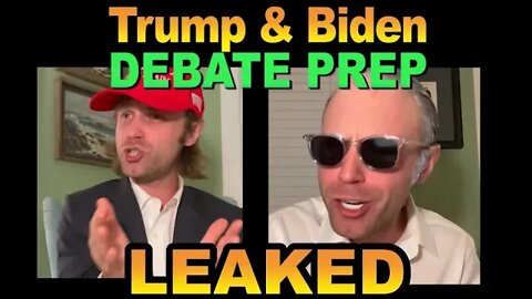 See Trump & Biden prep for debates