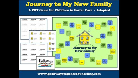Journey to My New Family: A Counseling Game for Kids in Foster Care/Adoption