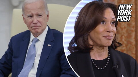Vice President Kamala Harris says Joe Biden 'is very much alive and running for re-election' in 2024