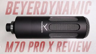 Beyerdynamic M70 Pro X Dynamic Mic Review / Test (vs. SM7b, RE20, Procaster)