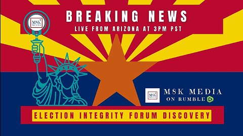 LIVE ARIZONA ELECTION PRESS CONFERENCE ON SIG VERIFY DISCOVERY! Begin at 43:00 minute mark, as event started late