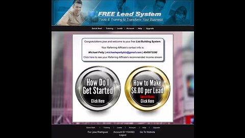 Get your free lead system