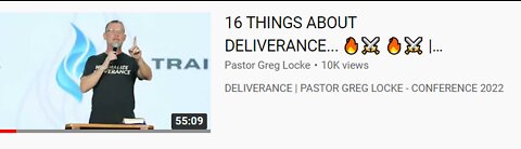 Greg Locke Proving That Christian Deliverance is Unbiblical