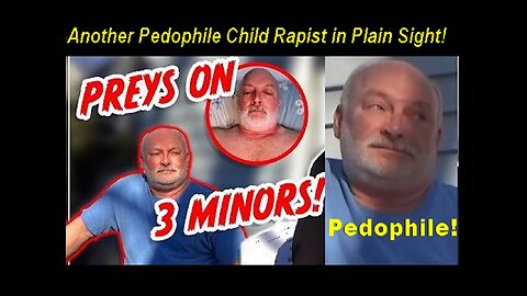 Pedophile Child Rapist Caught After 2 Years, Wife Was Sleeping! (Kimberly, Wi)