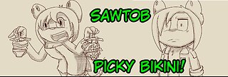 SAWTOB: Picky Bikini [Mini Comic Dub]