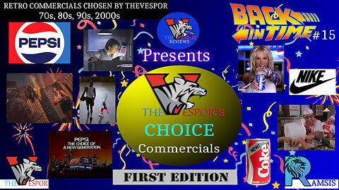 Vespor's Choice - Vol. 1 | Retro TV Commercials from the 70s, 80s, 90s and 2000s - Back in Time