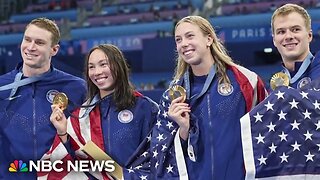 Team USA sweeps more medals in gymnastics, swimming, track and more | NE
