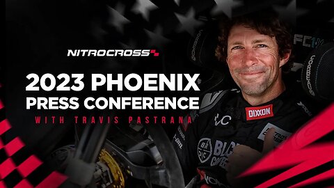 Nitrocross Phoenix Press Conference featuring Travis Pastrana, Lia Block and Chip Pankow