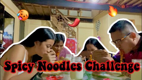 Spicy Noodle Challenge (Laugh Trip)