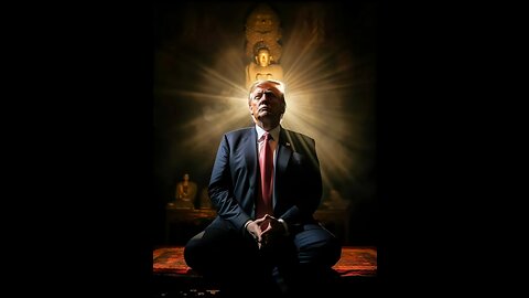 Donald Trump went to China and entered Buddhism