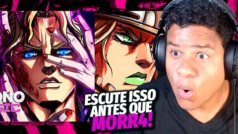 O SOM MAIS ABSURDO QUE OUVI! 2 EM 1 - KAITO +| OKABE - Jojo's Bizarre Adventure | React Anime Pro