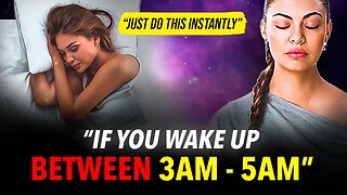 Do You Often Wake Up Between 3 AM and 5 AM? Here Is What It Means And What To Do ( must watch )