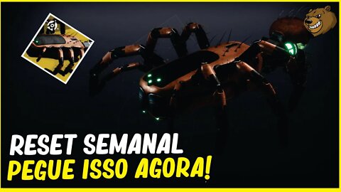 DESTINY 2 │ RESET SEMANAL PEGUE ESSE VEICULO AGORA! 19/10/2021