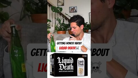 Liquid Death Is CURSED☠️ #shorts