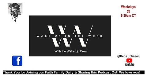 E. 932 - 1 Samuel 9-12, Psalm 80 "Wake Up In The Word"