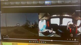 Truck Accident Caught On Dash Cam