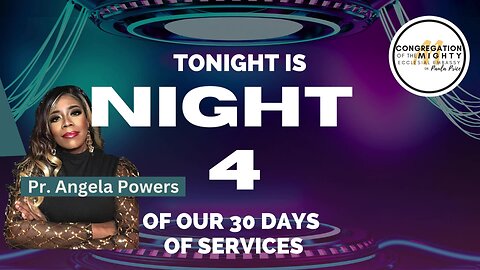 Who's on The Lord's Side: 30 Days of Services -- Night 4