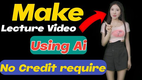 Make A professional Ai Videos For Reels And Youtube|No credit require|Tech Deo Pashto