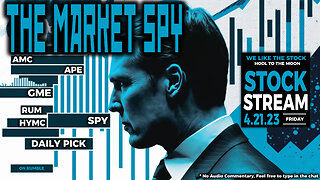 Silent Market Watch: Live $AMC, $APE, $HYMC, $GME, $RUM, & $SPY Charts with Lofi Music