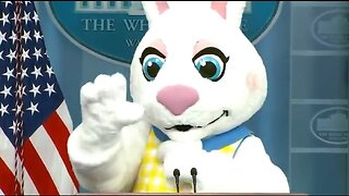 Reporter Asks Easter Bunny About Trump Indictment