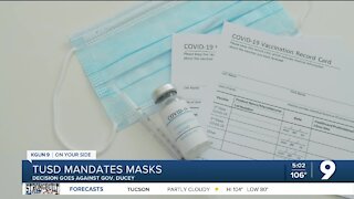 TUSD will require masks in schools, in defiance of state law