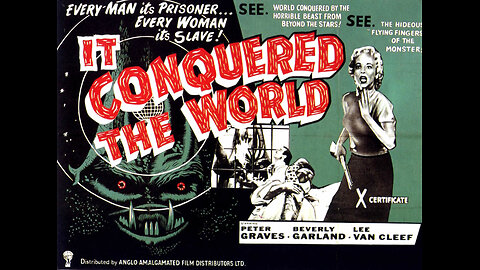 It Conquered the World! 1956 B&W SC-Fi, Grindhouse Roger Corman