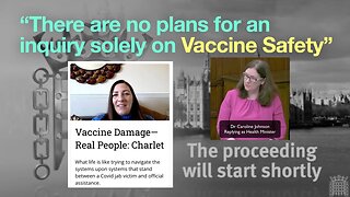 There are no plans for an inquiry solely on Vaccine Safety.