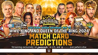 WWE King and Queen of the Ring 2024 - Match Card Predictions [v2]