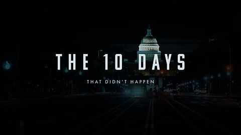 THE 10 DAYS // that didn't happen (Remembering January 6, 2021)
