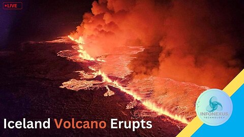 "Iceland Volcano Eruption: Unveiling a Miles-Long Fissure in Earth's Surface"