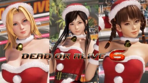 Dead or Alive 6 (Merry Christmas) - Santa's Helpers Costumes (PS4)