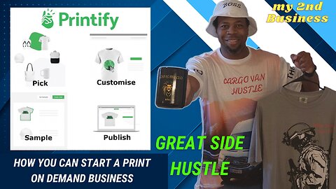 How you can start a POD store with Printify like I did for my 2nd Business | cargo van business