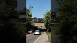 NS crossing Norfolk Western Bridge. Happy Father's day weekend.