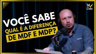 QUAL É A DIFERENÇA DE MDF E MDP? | Cortes do Mi Casa