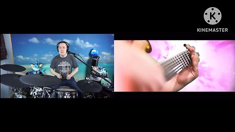 Nyan Cat on Drums & Guitar (ft. The8BitDrummer & FamilyJules)