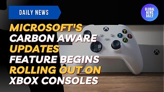 Microsoft's Carbon Aware Updates Feature Begins Rolling Out On Xbox Consoles