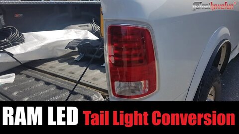2009-2018 RAM LED Tail Light Conversion | AnthonyJ350