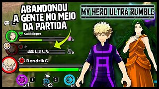 DERROTA OU VITÓRIA? Katsuki Bakugo e Ibara Shiozaki no My Hero Ultra Rumble! (PC)