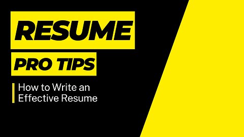 Top 5 Resume Writing Tips You Need to Know