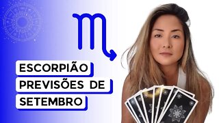 TAROT | PREVISÕES | SIGNO DE ESCORPIÃO | SETEMBRO 2022